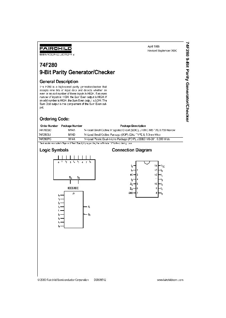 74F280PC_492414.PDF Datasheet