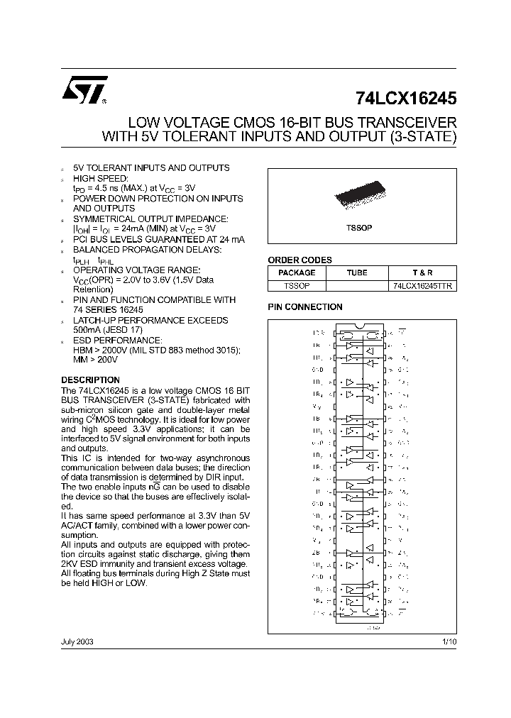 74LCX162541_494515.PDF Datasheet