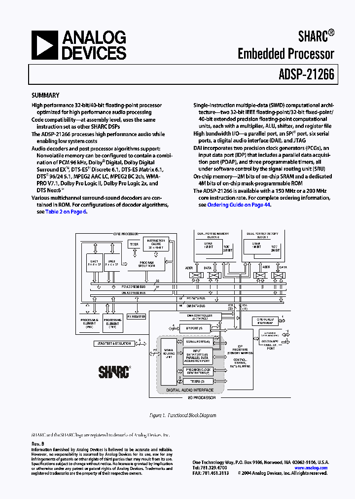 ADSP-21266SKSTZ-1C_492824.PDF Datasheet