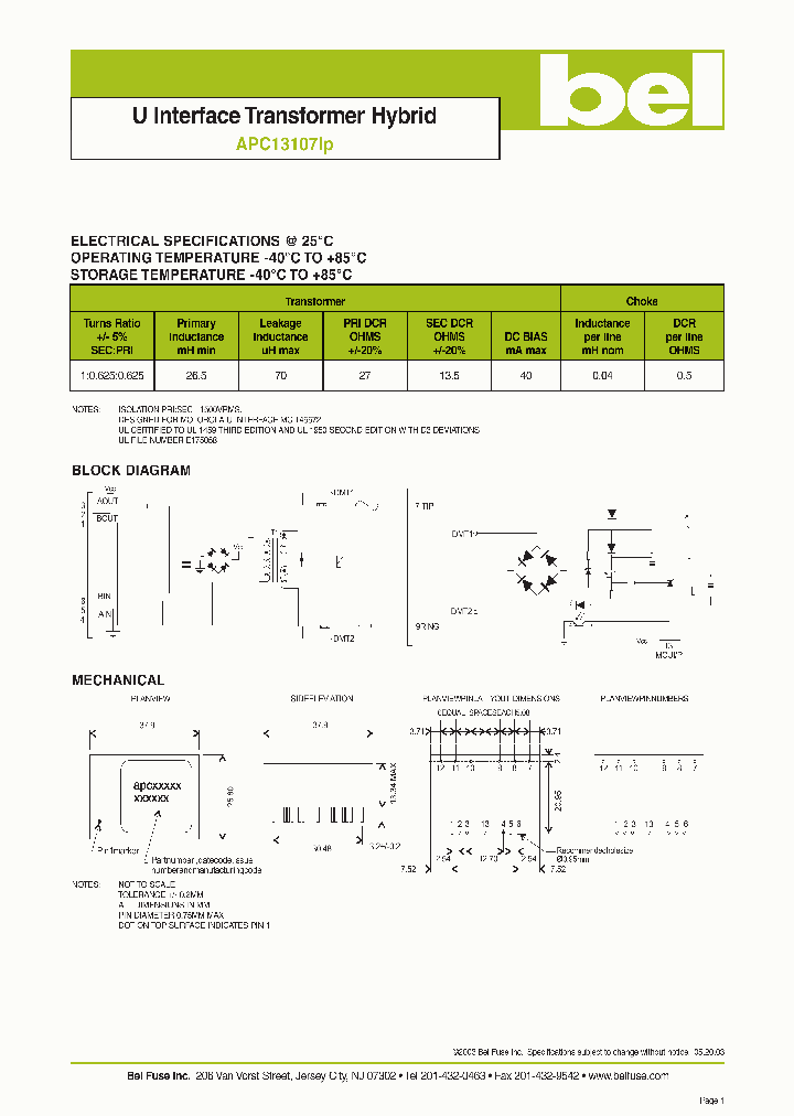 APC13107LP_498877.PDF Datasheet