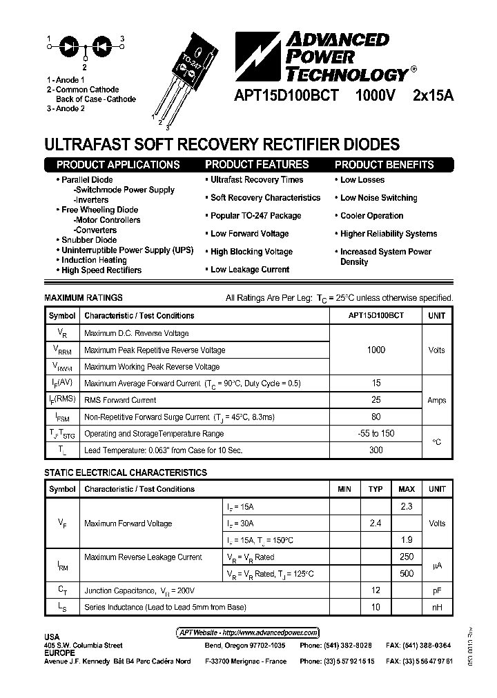 APT15D100BCT_501700.PDF Datasheet