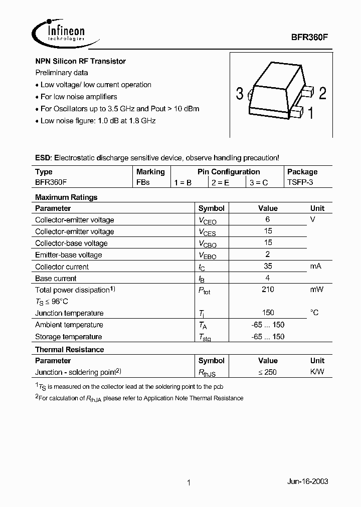 BFR360_532822.PDF Datasheet