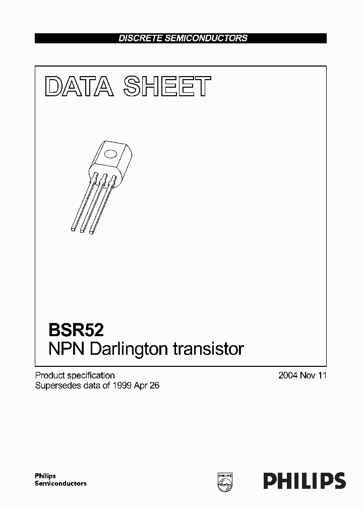 BSR52_554363.PDF Datasheet