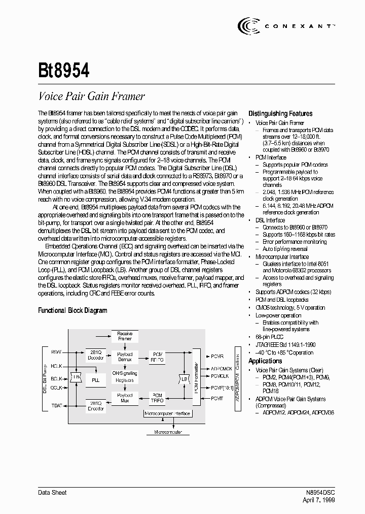 BT8954_511957.PDF Datasheet