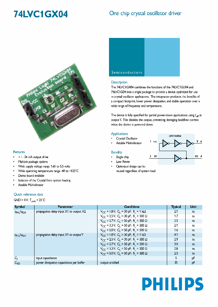 CARD74LVC1GX04_503788.PDF Datasheet