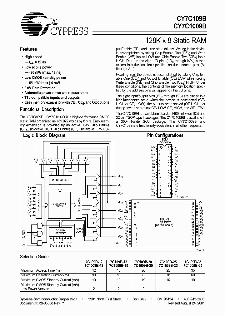 CY7C1009B_515540.PDF Datasheet