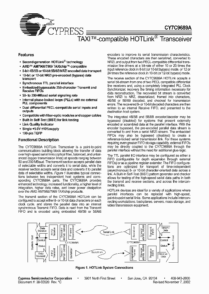 CY7C9689A-AC_533893.PDF Datasheet