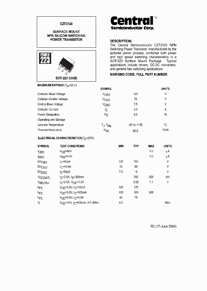 CZT3120_539548.PDF Datasheet