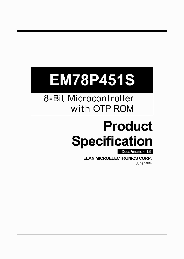 EM78P451SAQ_526645.PDF Datasheet