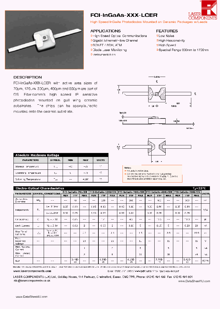 FCI-INGAAS-XXX-LCER_557011.PDF Datasheet