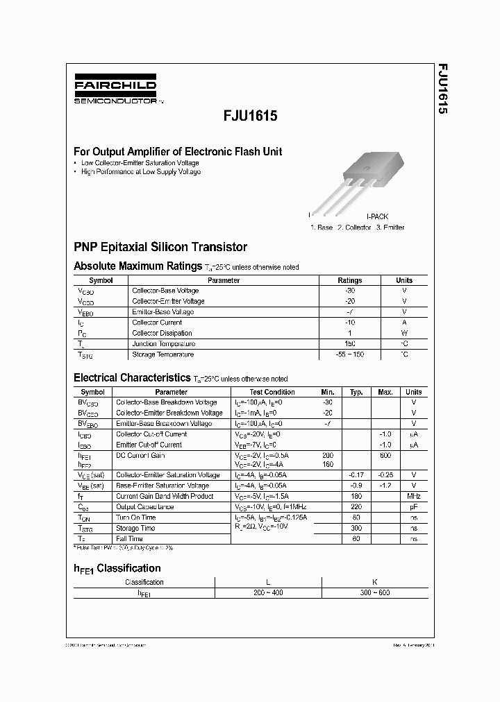 FJU1615_510156.PDF Datasheet