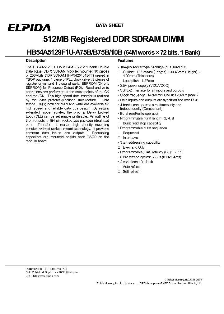 HB54A5129F1U_532375.PDF Datasheet