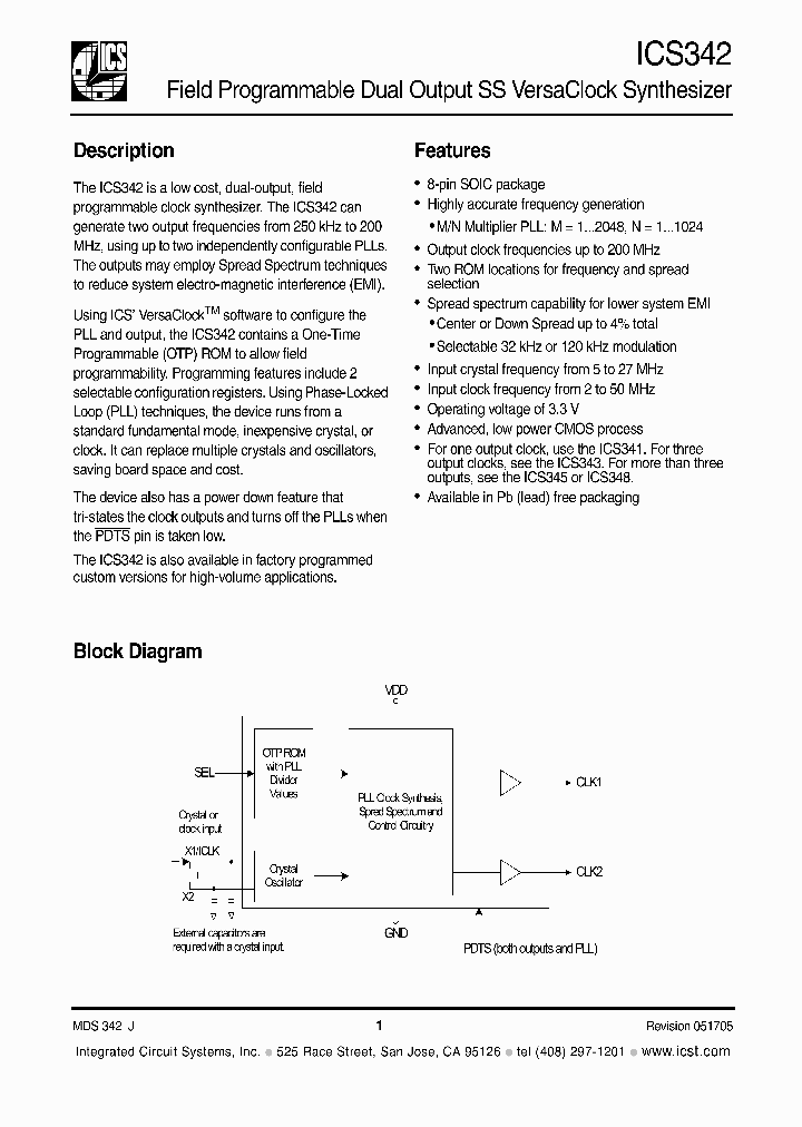 ICS342_488141.PDF Datasheet