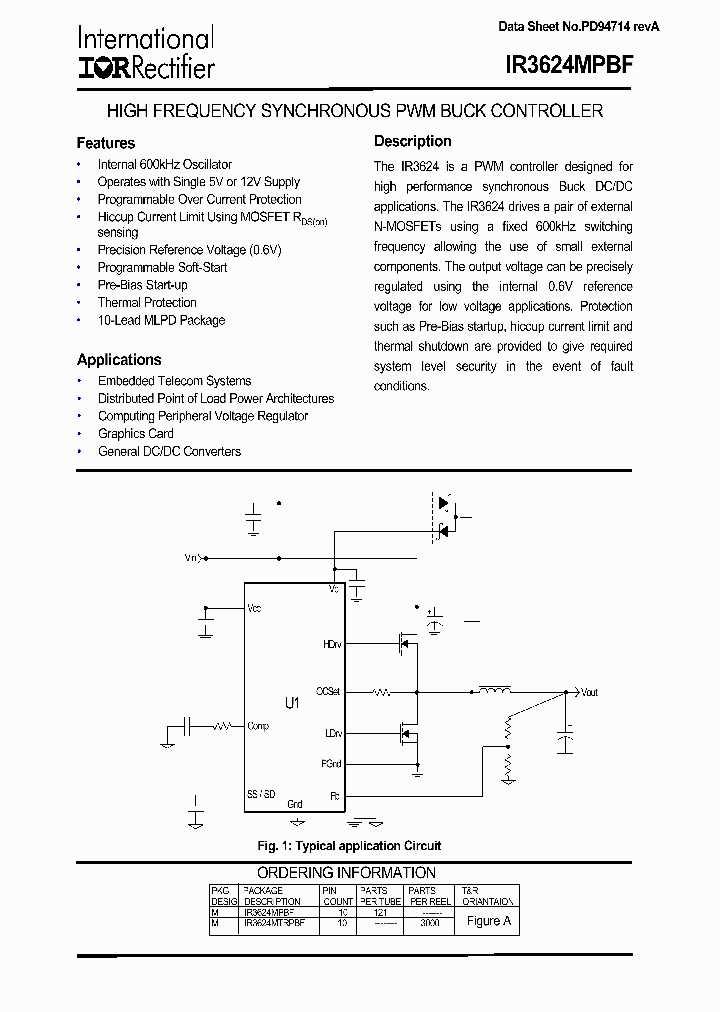 IR3624MTRPBF_490381.PDF Datasheet