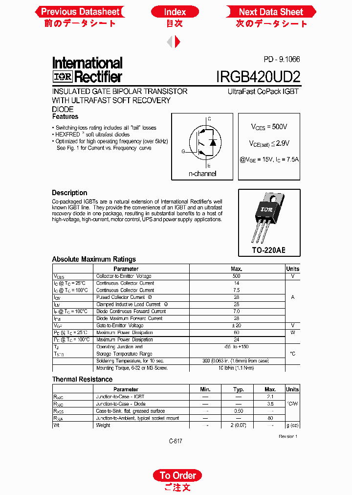 IRGB420UD2_523928.PDF Datasheet