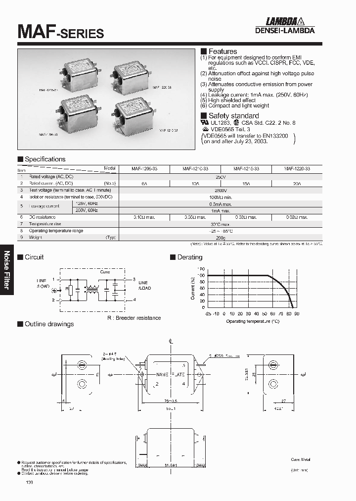 MAF1206_499635.PDF Datasheet