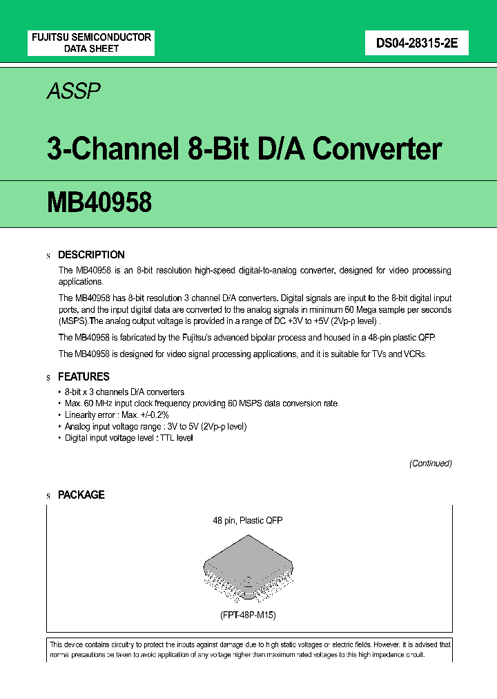 MB40958_511606.PDF Datasheet