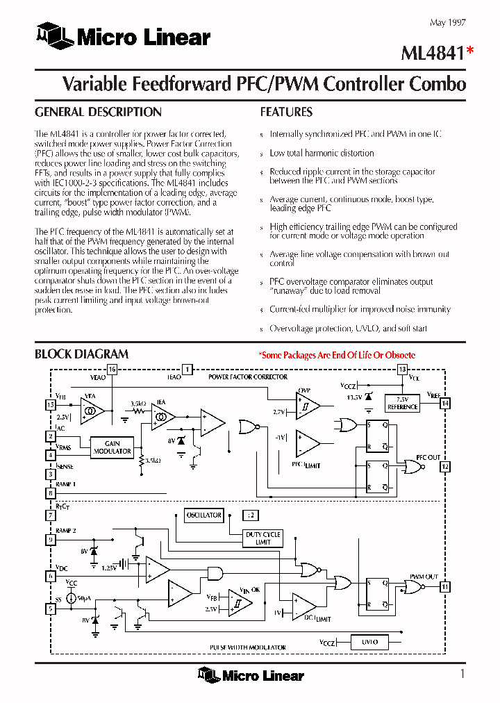 ML4841_496490.PDF Datasheet