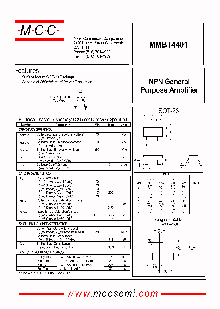 MMBT4401_544728.PDF Datasheet