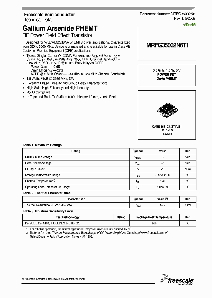 MRFG35002N6T1_542121.PDF Datasheet