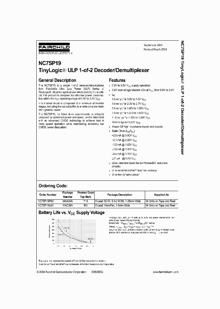 NC7SP19_511009.PDF Datasheet