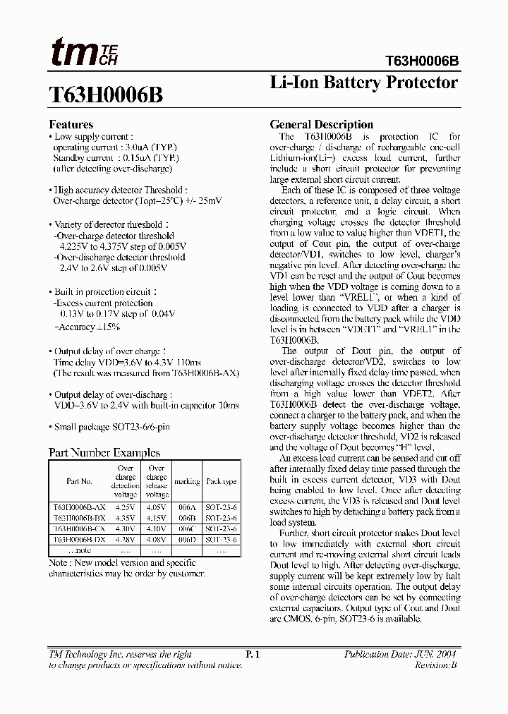 T63H0006B_491275.PDF Datasheet