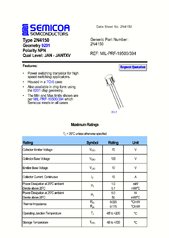 2N4150_717320.PDF Datasheet