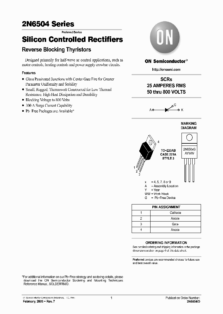 2N6504G_739836.PDF Datasheet