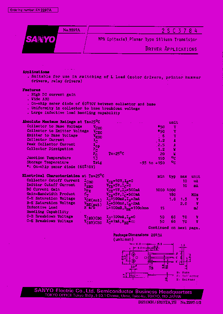 2SC3784_777365.PDF Datasheet