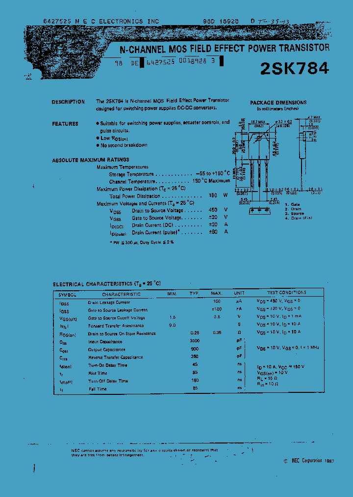 2SK784_590706.PDF Datasheet