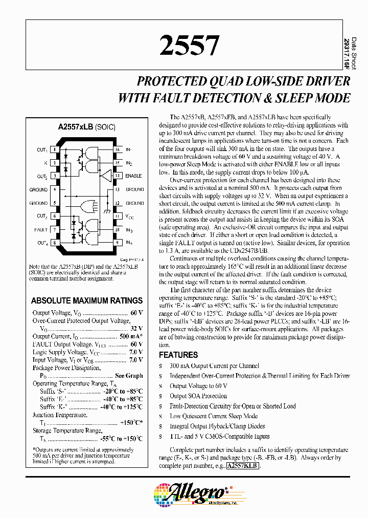 A2557SEB_585915.PDF Datasheet