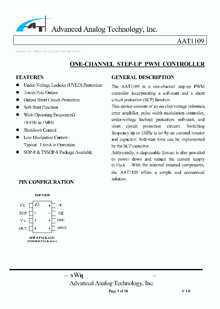 AAT1109_606337.PDF Datasheet