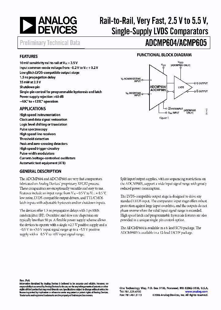 ADCMP604_590378.PDF Datasheet