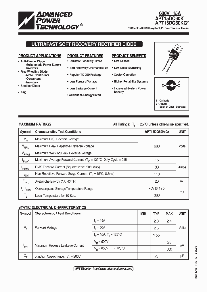 APT15DQ60KG_643236.PDF Datasheet