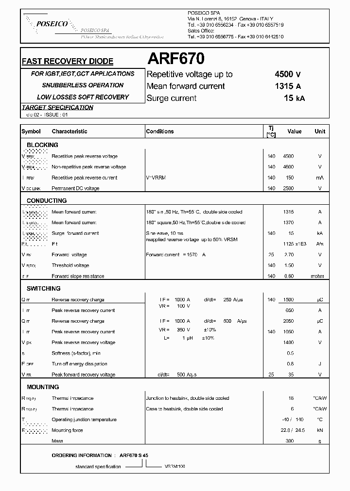 ARF670S45_742512.PDF Datasheet