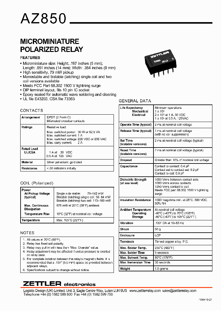 AZ850-24_664813.PDF Datasheet