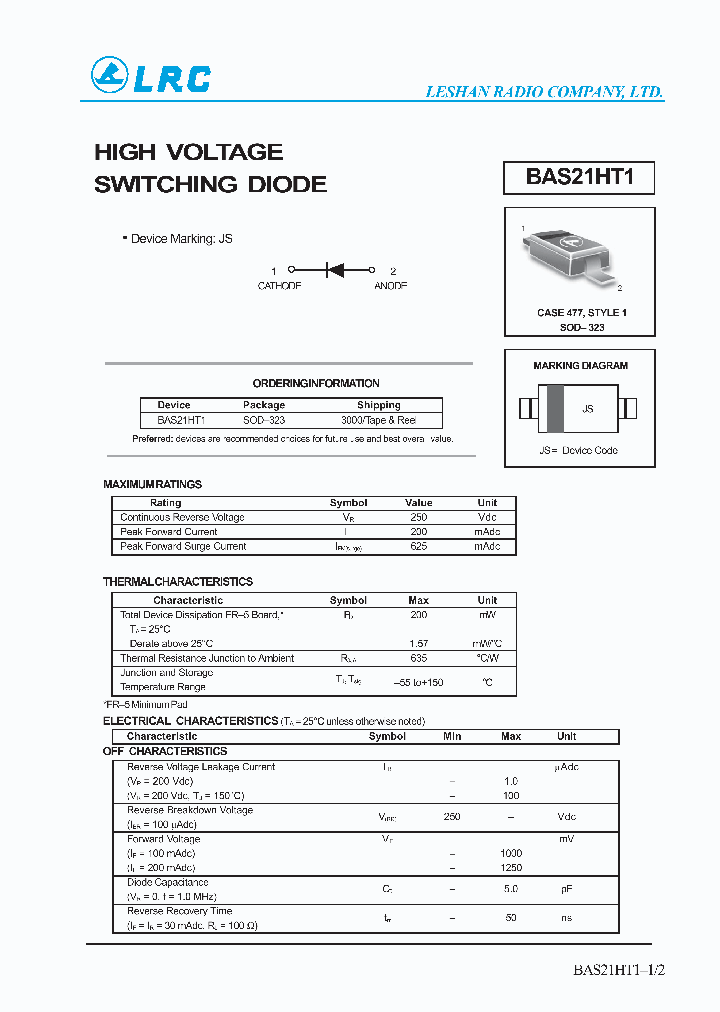 BAS21HT1_740002.PDF Datasheet