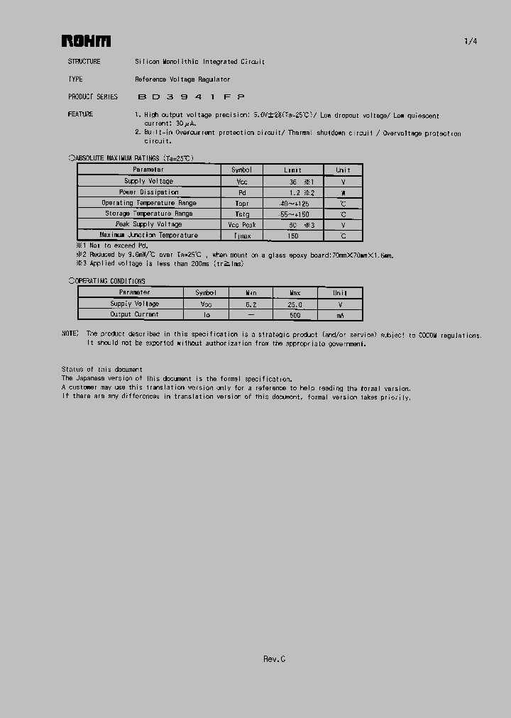 BD3941FP_802457.PDF Datasheet