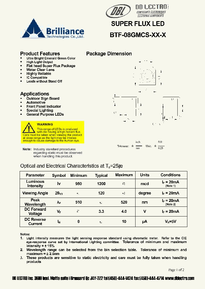 BTF-08GMCS-G5-P_612798.PDF Datasheet