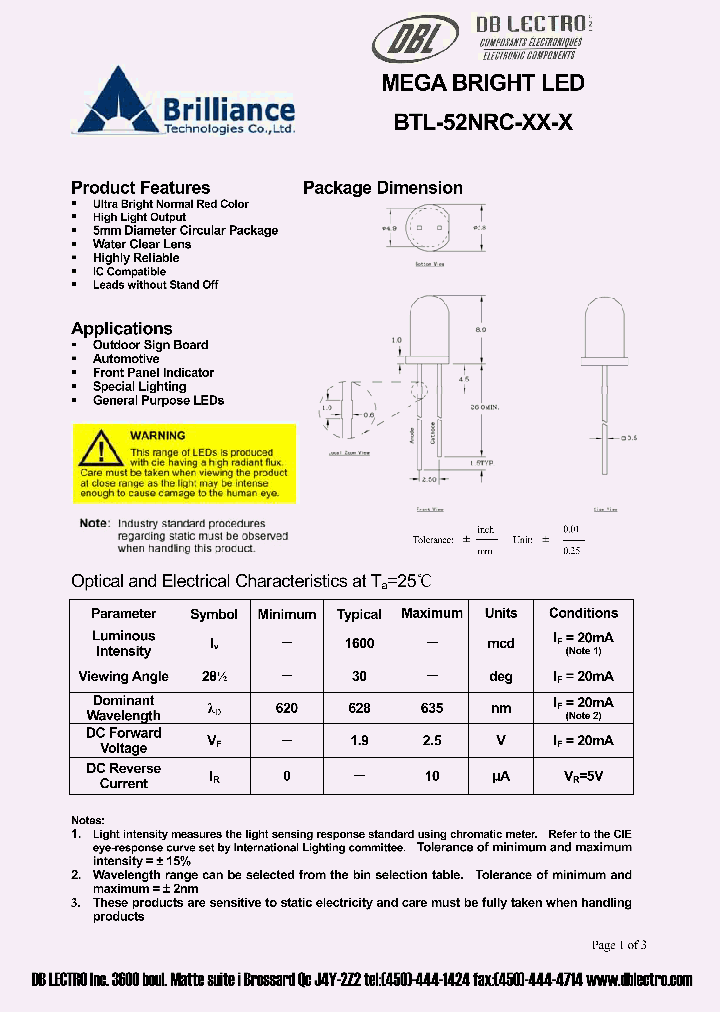 BTL-52NRC-O3-O_624748.PDF Datasheet