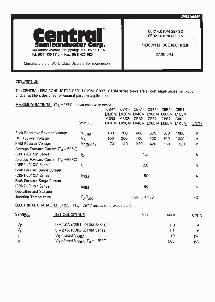 CBR2-L080M_609884.PDF Datasheet