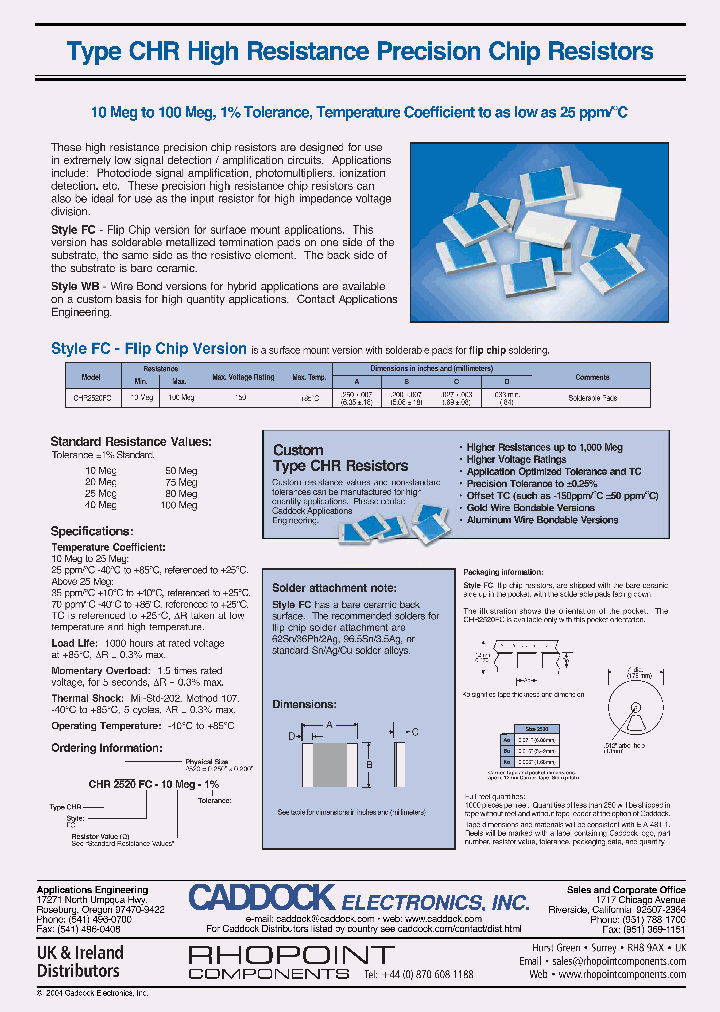 CHR_574699.PDF Datasheet