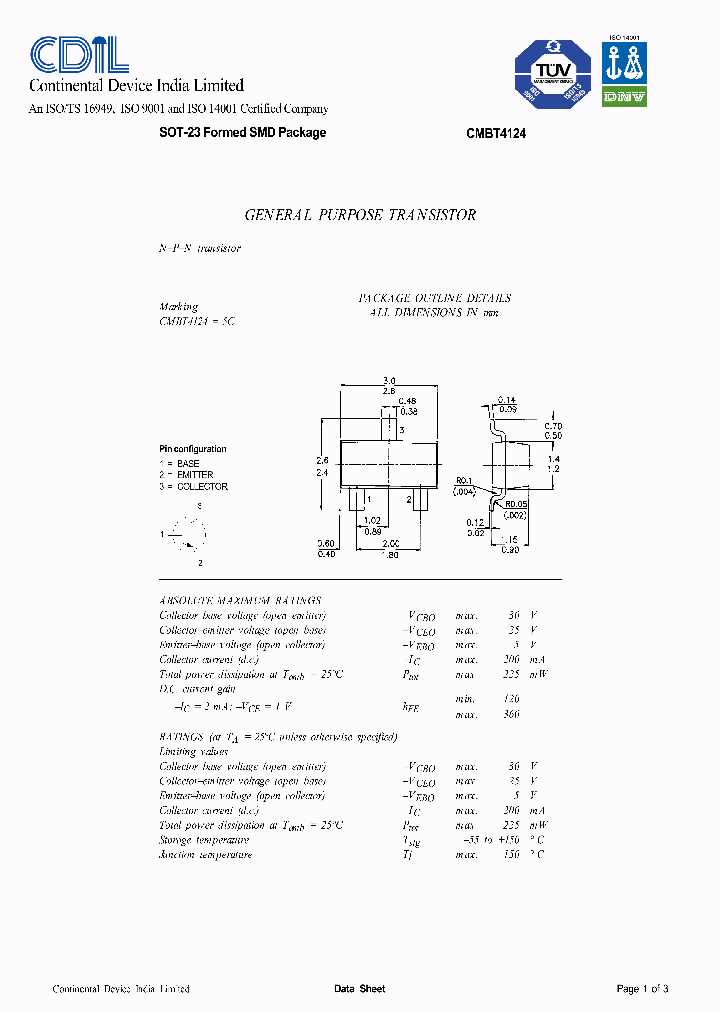 CMBT4124_633719.PDF Datasheet