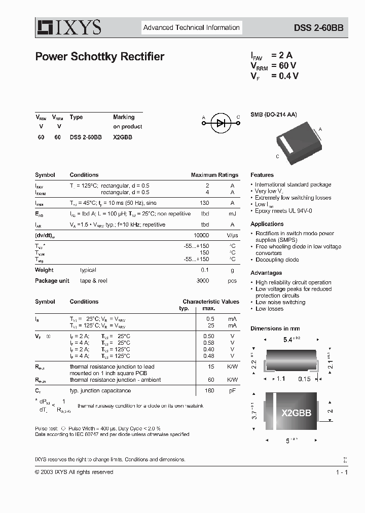 DSS2-60BB_599676.PDF Datasheet