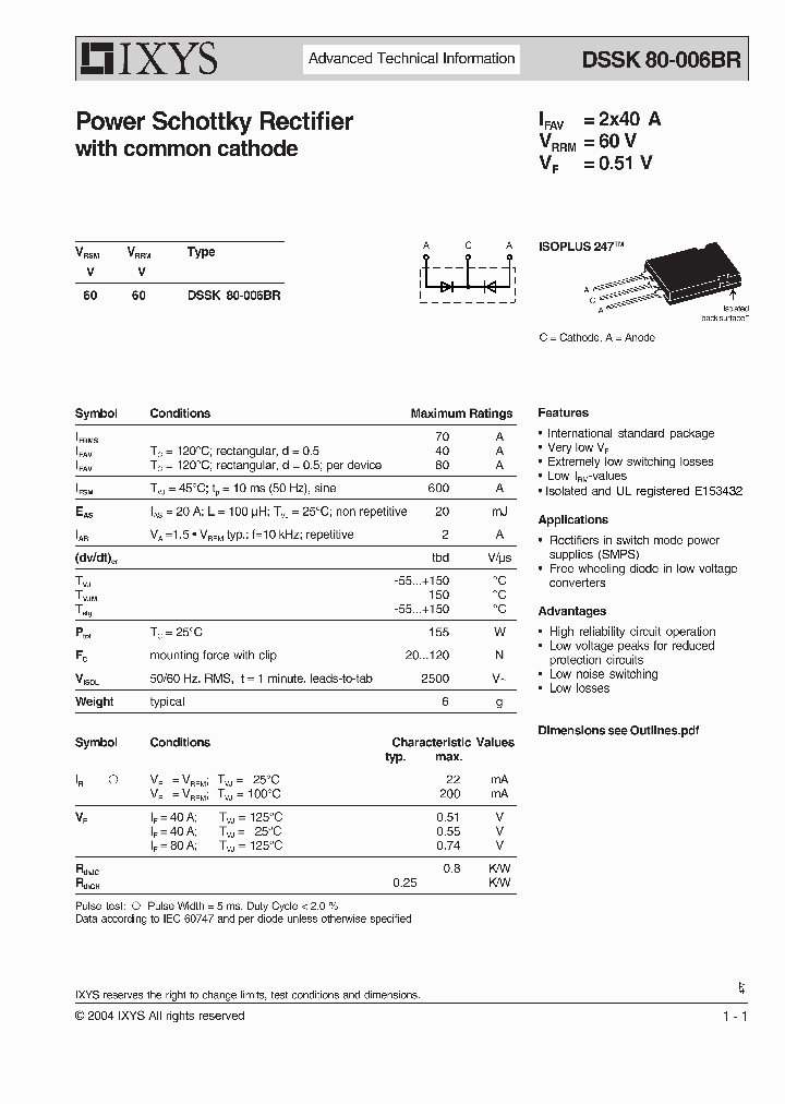 DSSK80-006BR_649866.PDF Datasheet