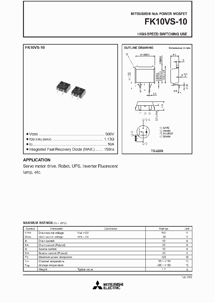 FK10VS-10_774935.PDF Datasheet
