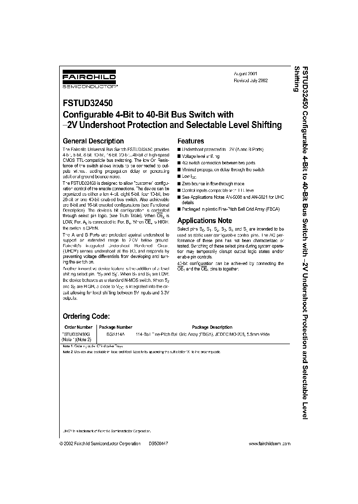 FSTUD32450G_705452.PDF Datasheet