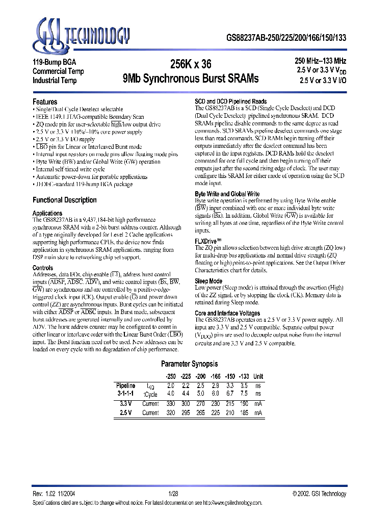 GS88237AB_571052.PDF Datasheet