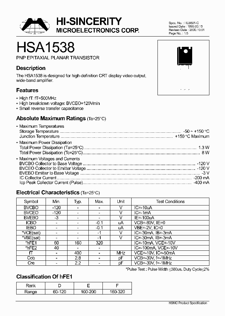 HSA1538_647930.PDF Datasheet