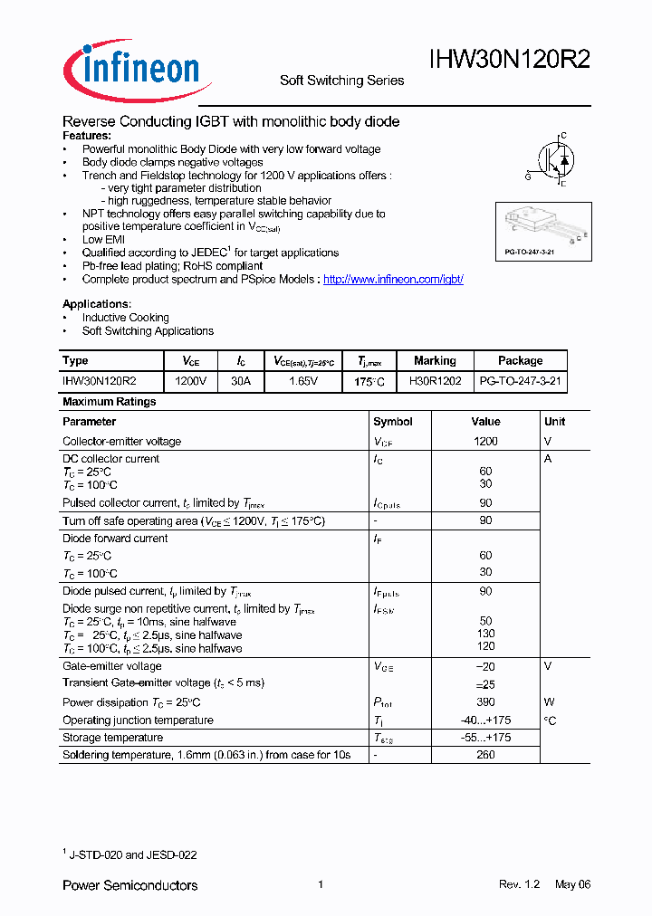 IHW30N120R2_655491.PDF Datasheet